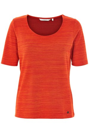 NÜmph 7119307 JADYN JERSEY Dámská blúzka 1502 ORANGADE oranžová