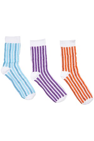 NÜmph 7119404 JAMESINA 3-PACK Dámské ponožky 6000 MULTI COL. mix barev barev jedna velikost