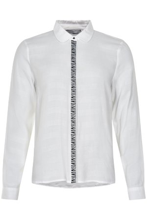 NÜmph 7519029 EMMALOU Dámská košile 9000 B. WHITE bílá