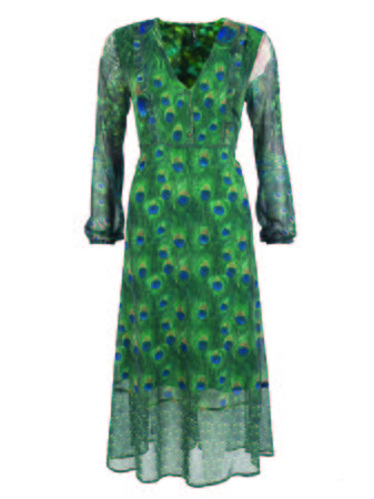 Smash GRACE Dámské šaty zelená