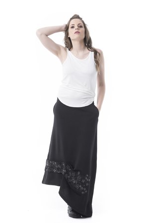 Mamatayoe Gianduja Dámská sukně černá