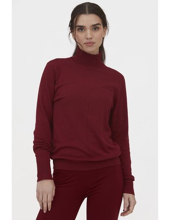 Basic high neck jumper fashion