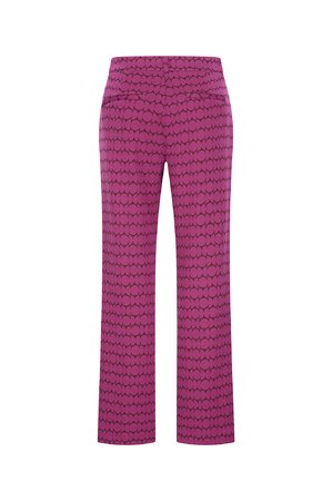 Pants straight 42cvp60 030 001274 diabolo raspberry 3