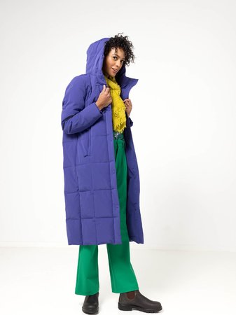 Puff coat 42puff80 032 001242 blue 1