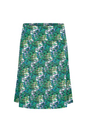 Skirt wide 42evi50 090 001280 leaves everglade 1