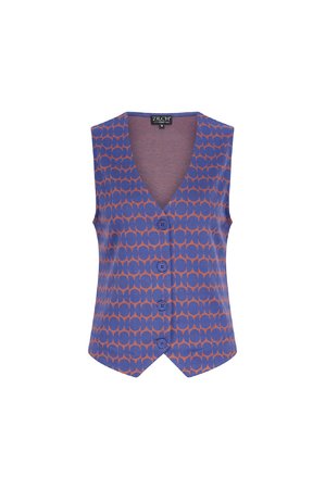 Waist vest 42cvp70 046 001266 diabolo blue 1