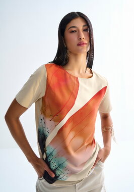 Lez a lez 3126E Dámská halenka 018186 béžová