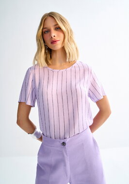 Lez a lez 3130E Dámská halenka Y1121D růžová