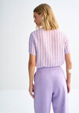 Lez a lez 3130E Dámská halenka Y1121D růžová