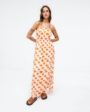 Surkana 523FURA721 Dámské šaty 20 oranžová