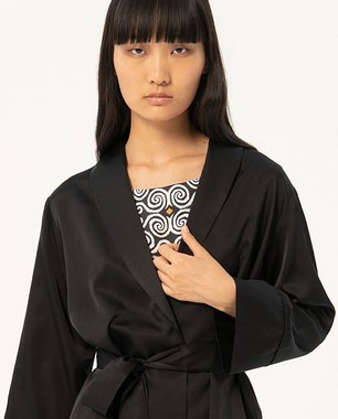 Surkana 524ESSA326 Dámské kimono černá