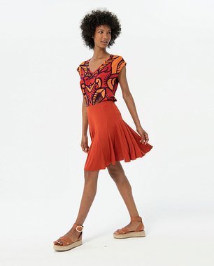 Surkana 524ESVI612 Dámská sukně oranžová