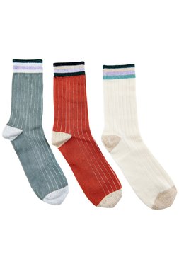 Nümph 7120407 NULADOMIA 3-PACK Dámské ponožky jedna velikost