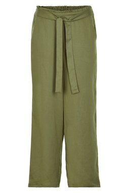 Nümph 7220618 NUARALUEN Dámské kalhoty zelené