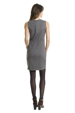 Smash OLIANA krátké pouzdrové šaty šedé se vzorem