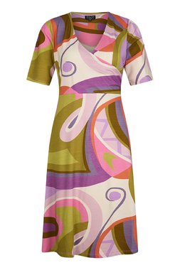 Zilch 41EVI40.075P 001250 - Dámské šaty Sixties Lavender mix barev 