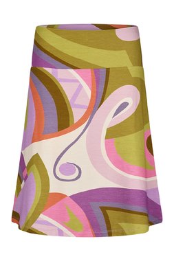 Zilch 41EVI50.038P 001250 - Dámská sukně Sixties Lavender mix barev 