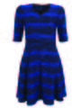 Smash COSSET Dámské šaty modrá