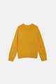Yellow textured knit sweater (6)
